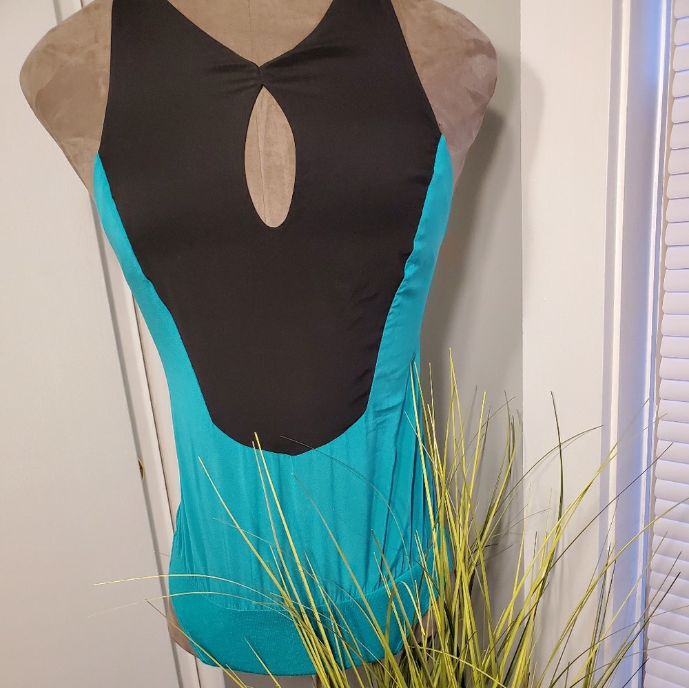 Bebe Colorblocked Bodysuit